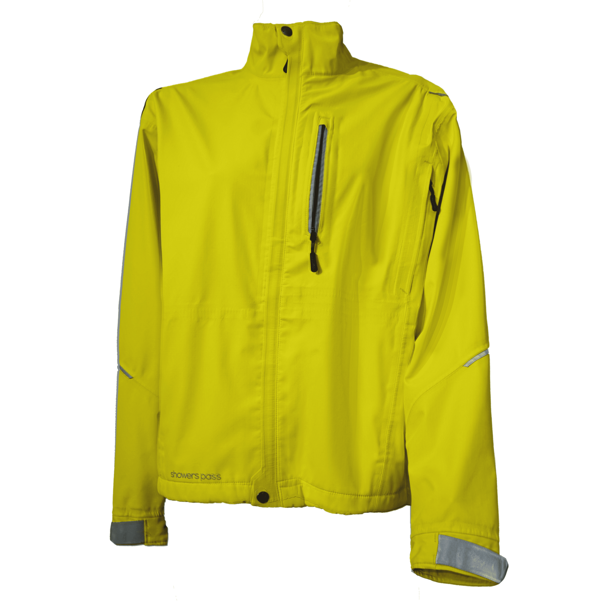 Porlite yellow outdoor jacket sample