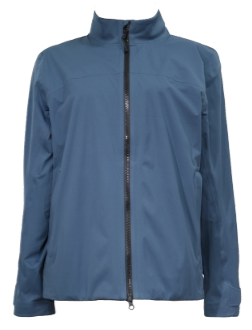 Blue Aura outdoor jacket sample from Hwafune, WGSN &times; Coloro S/S 2026